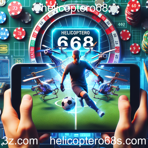 A Emoção dos Jogos de Esportes no Helicoptero68
